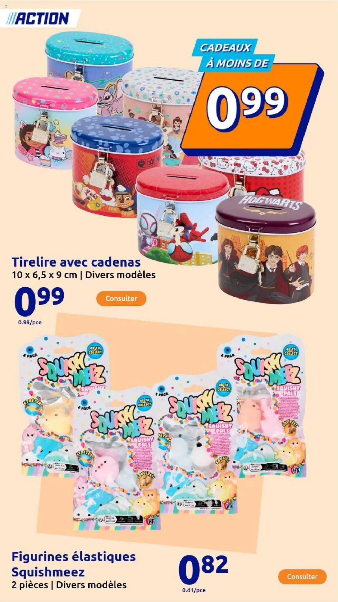  | Page: 15 | Produits: Élastiques, Figurines