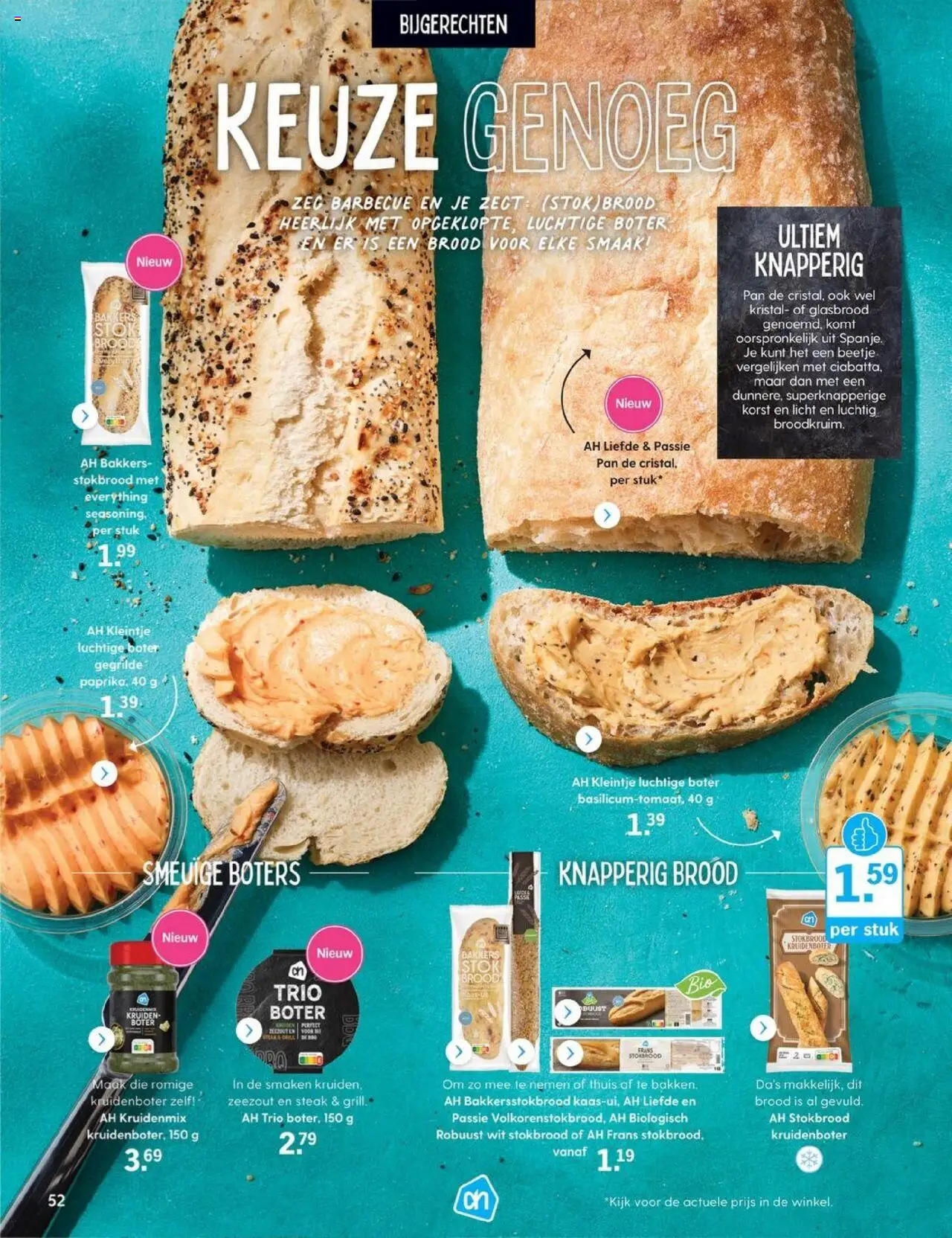  | Pagina: 50 | Producten: Steak, Stokbrood, Grill, Zeezout