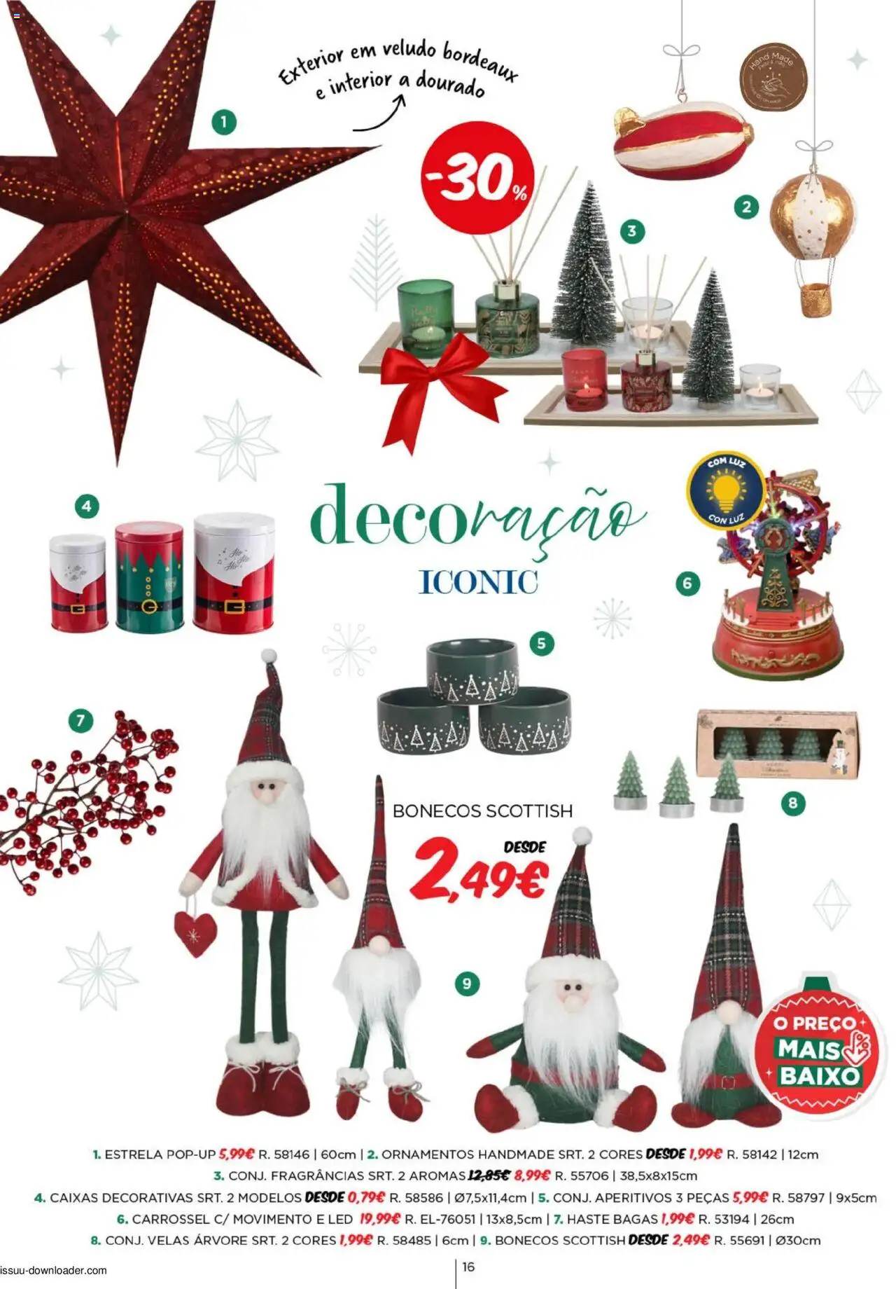 Espaço Casa Catálogo de Natal 2025 │ válido de 11.10.2025 | Página: 16 | Produtos: Velas