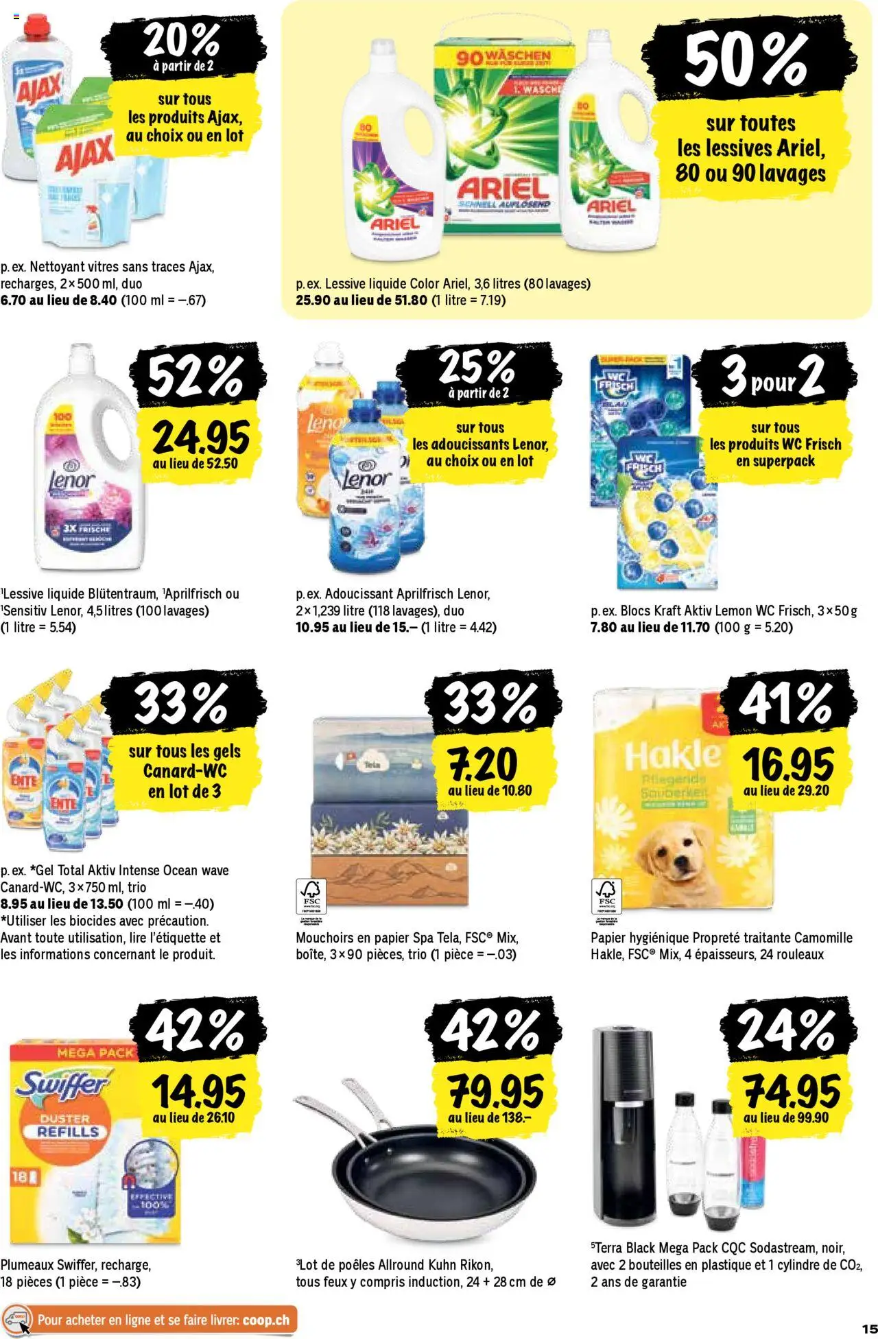 Coop - Les actions de la semaine – gültig ab 23.10.2025 | Seite: 15