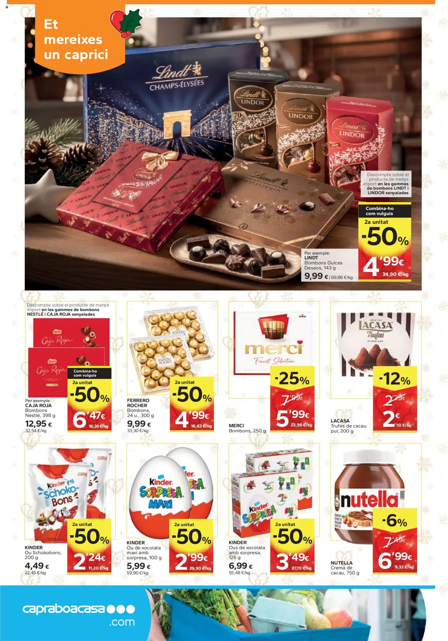 Caprabo Black Friday │ válido desde el 27.11.2025 | Página: 20 | Productos: Κεραία, Crema, Caja