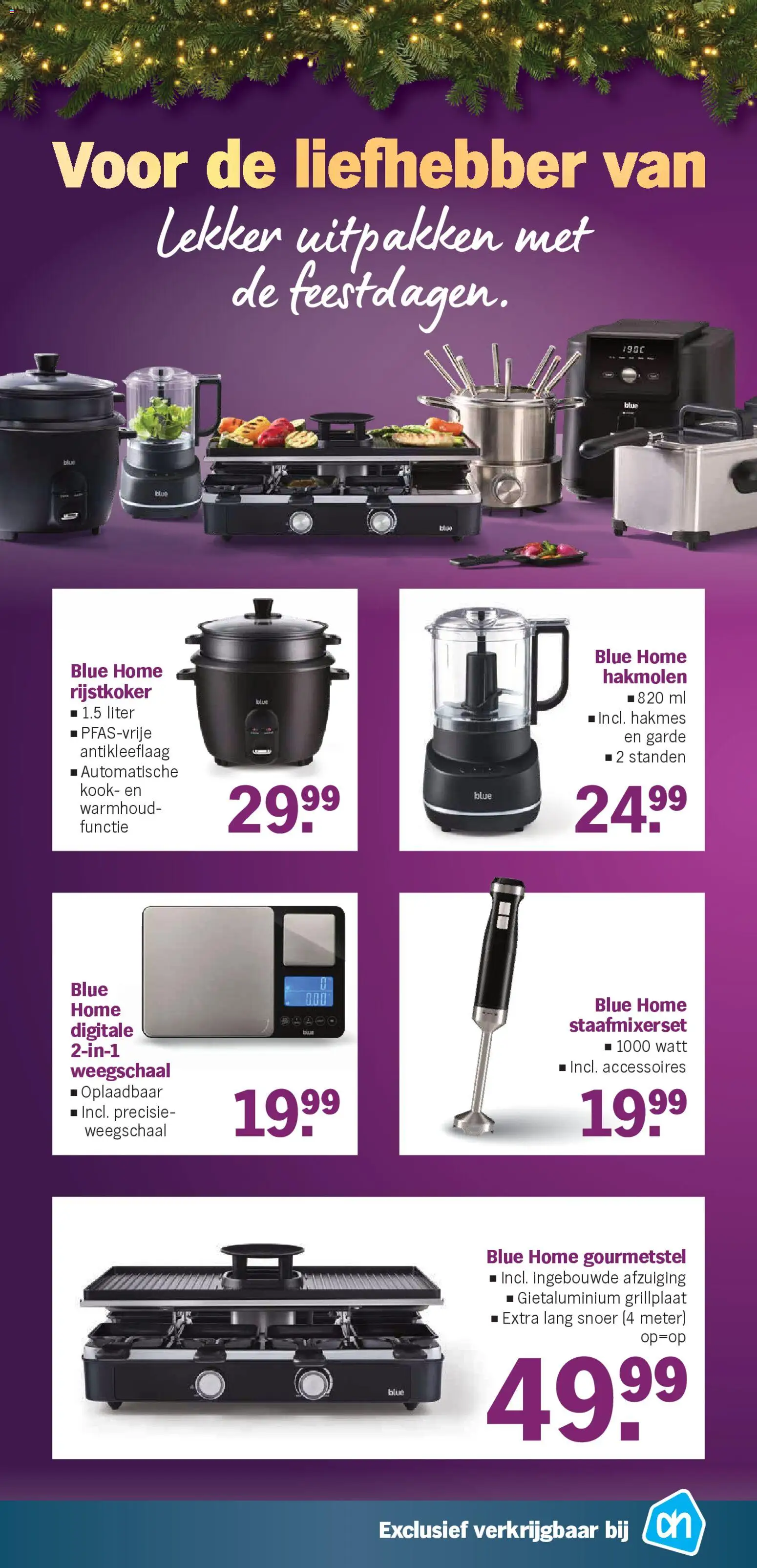 {H1} | Pagina: 29 | Producten: Rijstkoker, Grill, Blender