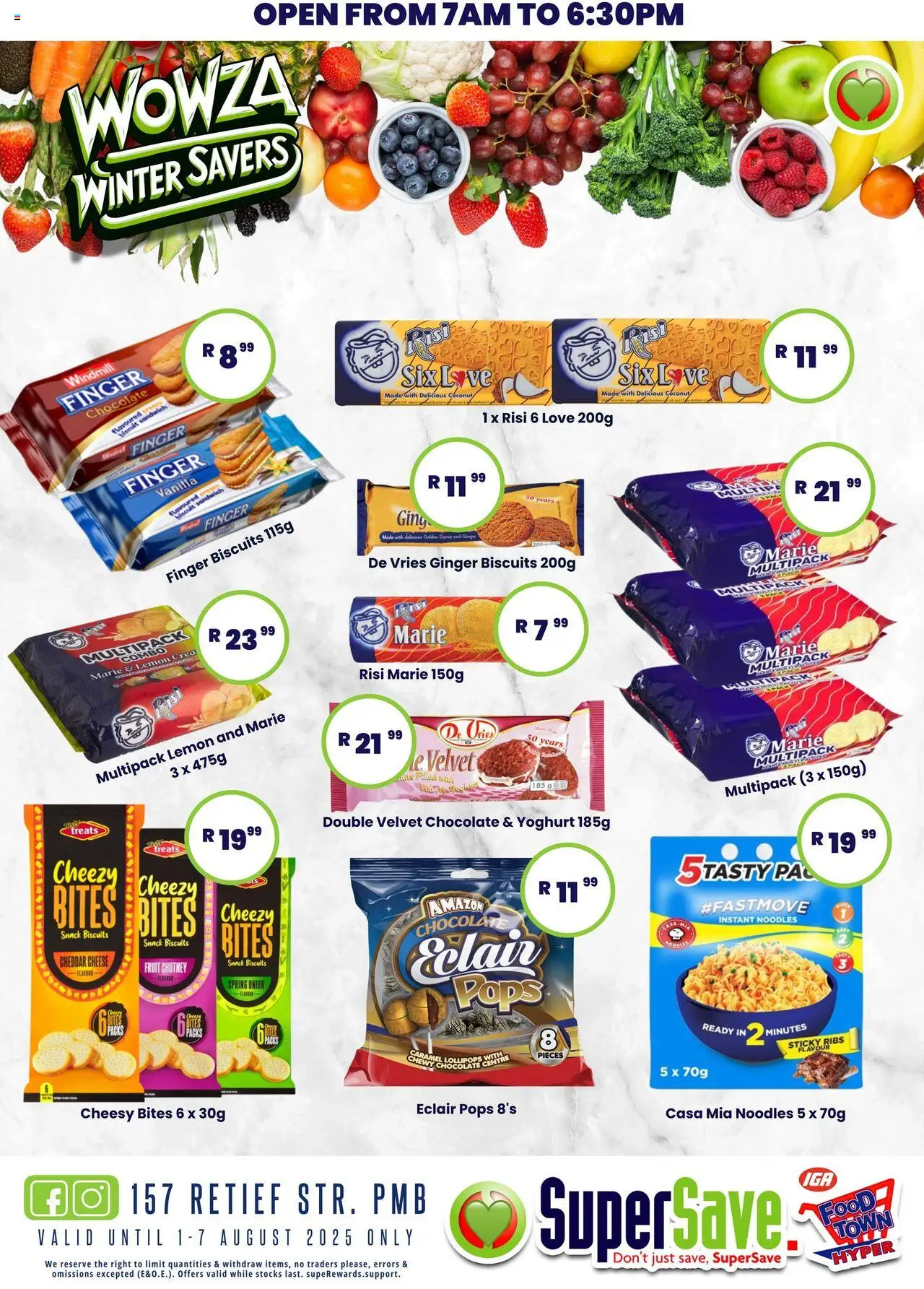 Super Save Specials │ valid from 01.08.2025 | Page: 5 | Products: Cheese, Cream, Lemon, Caramel