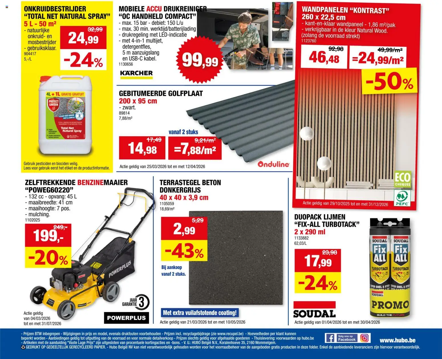 Nieuwe » Hubo folder van 01/04/2026 🤩  « is er! Ontdek geweldige aanbiedingen en bespaar. | Belgium