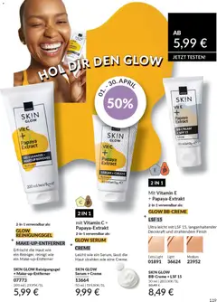 AVON Katalog April 2026 ab 01.04.2026 gültig | Seite: 129 | Produkte: BB Cream, Finish, Creme, Serum