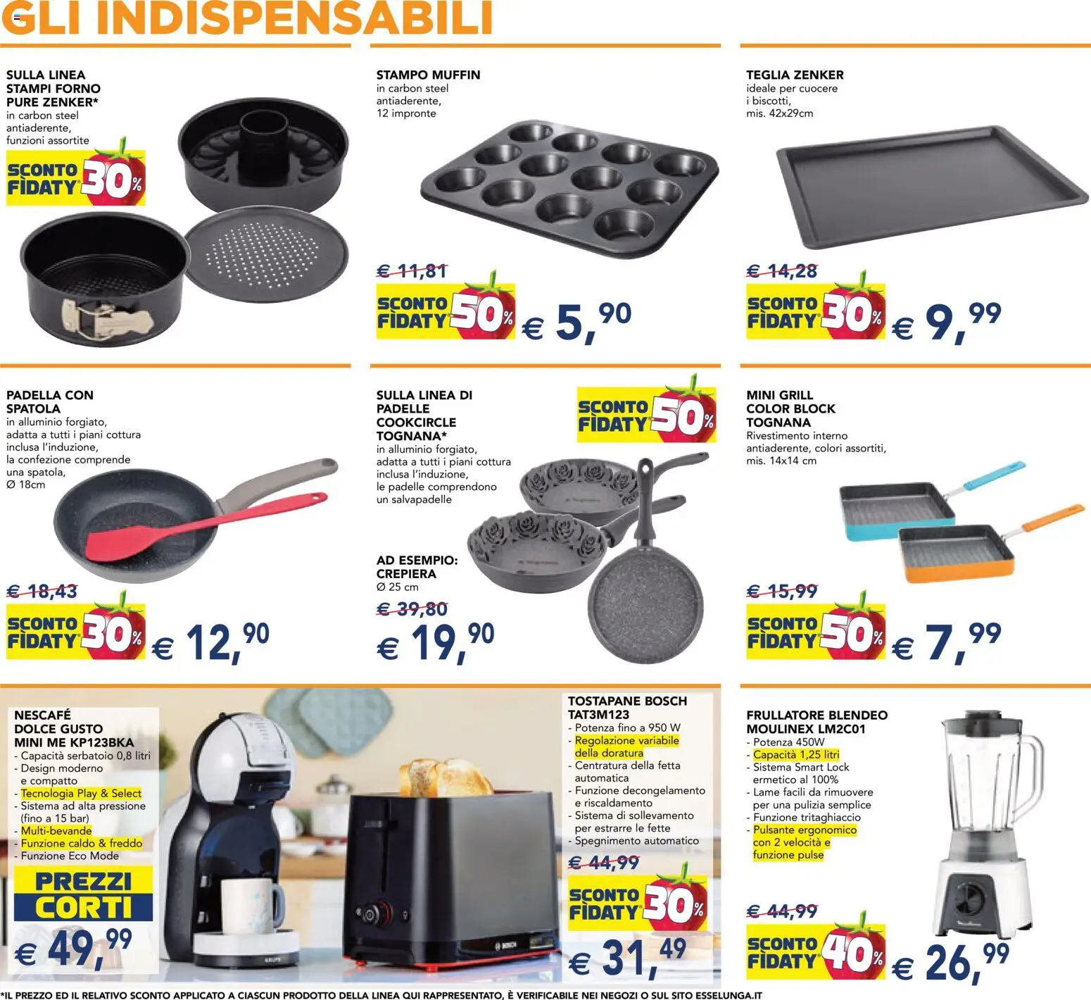 Volantino Esselunga S del 15.01.2026 | Pagina: 15 | Prodotti: Teglia, Muffin, Padella, Forno