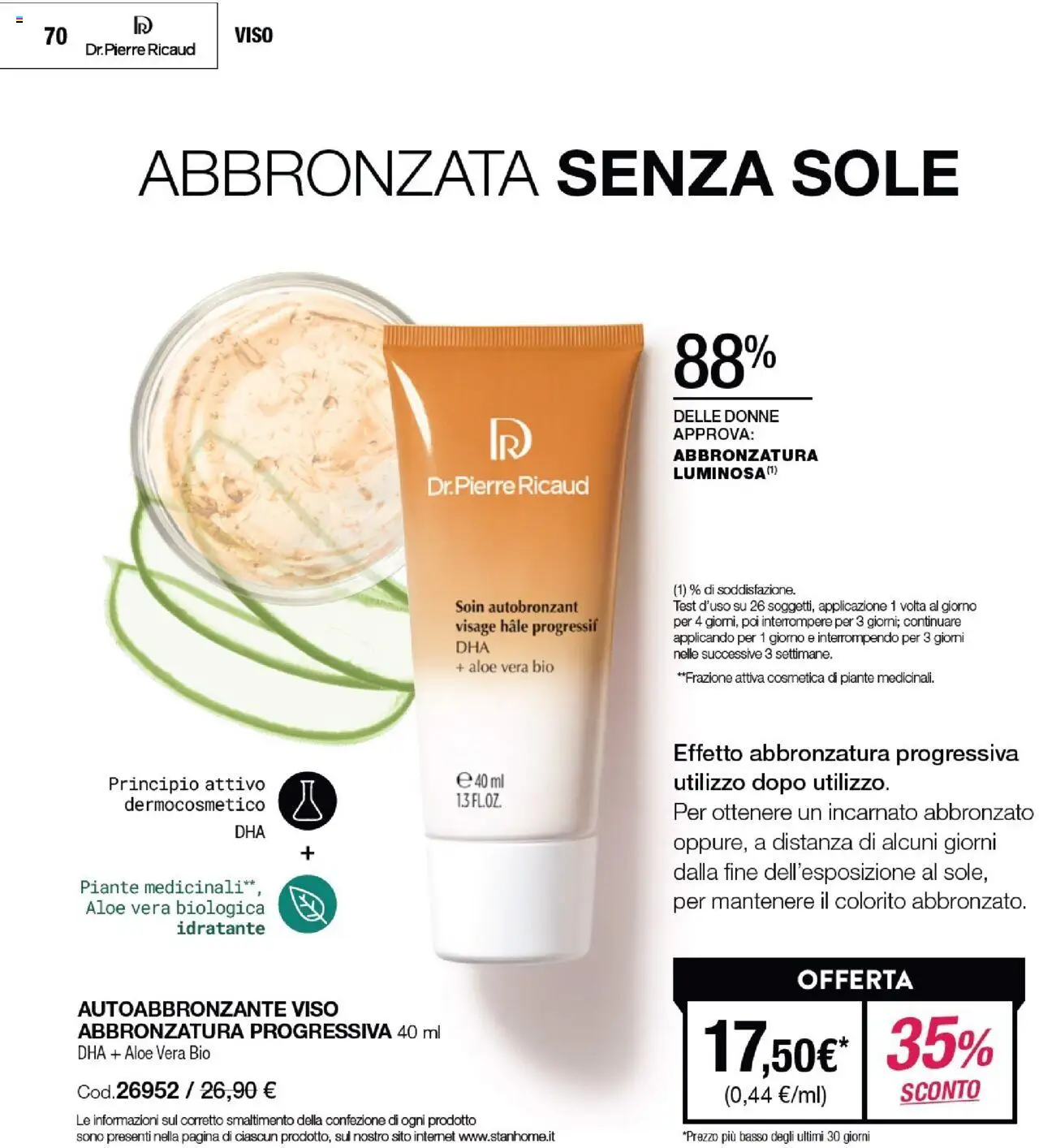 Volantino Stanhome del 09.09.2025 | Pagina: 71 | Prodotti: Autoabbronzante, Aloe vera
