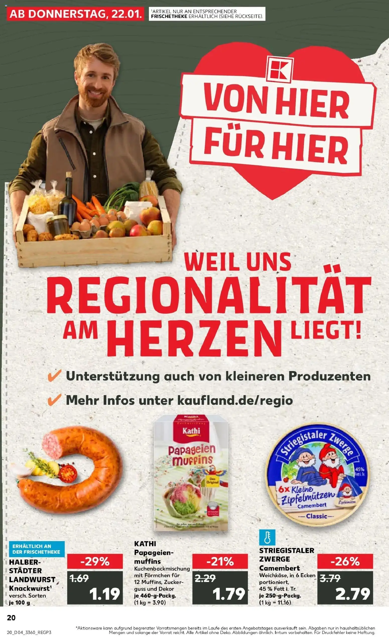Kaufland prospekt Schönebeck (Elbe)	 – gültig ab 25.01.2026 | Seite: 20