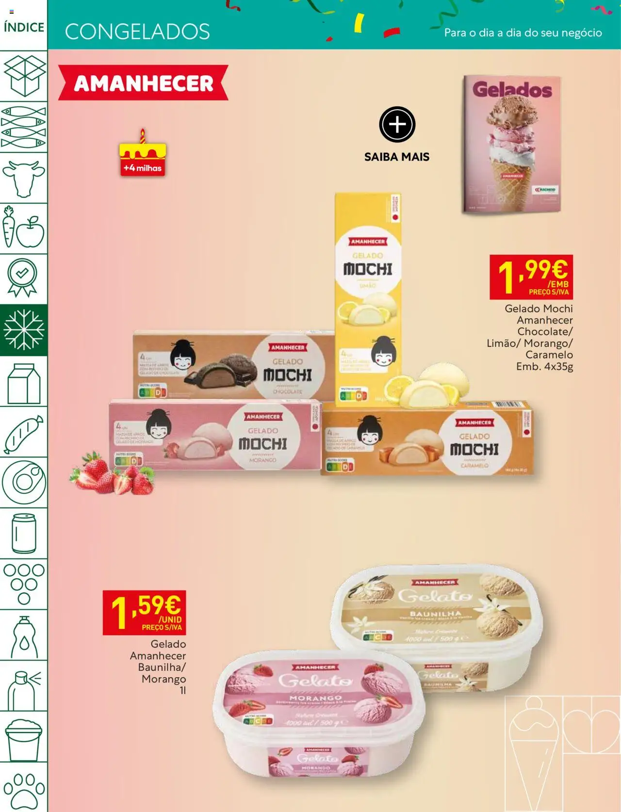Recheio folheto │ válido de 07.10.2025 | Página: 18 | Produtos: Gelado, Chocolate