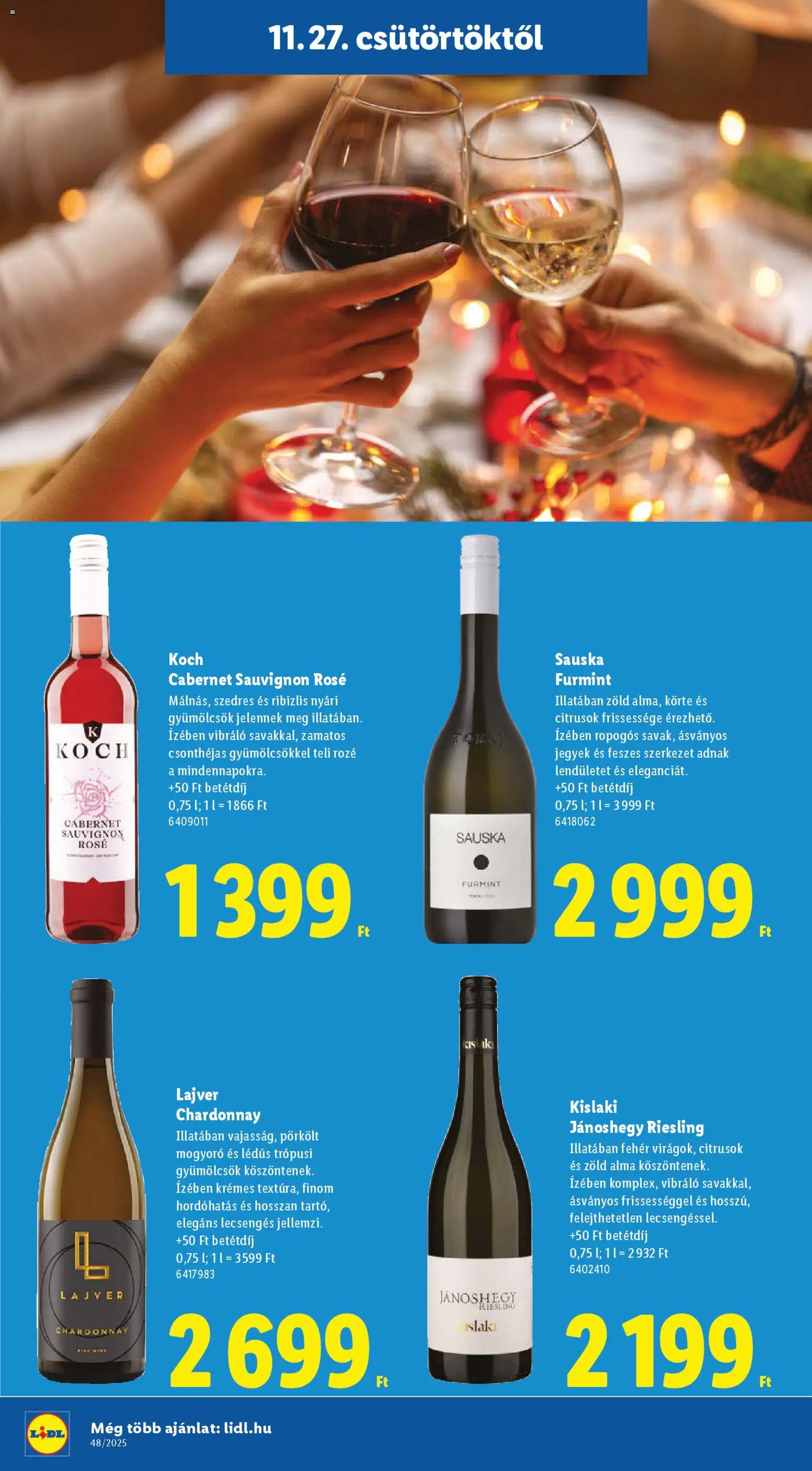 Lidl akciós ujság - amely érvényes a következő dátumtól: 27.11.2025 | Oldal: 30 | Termékek: Körte, Mogyoró, Alma