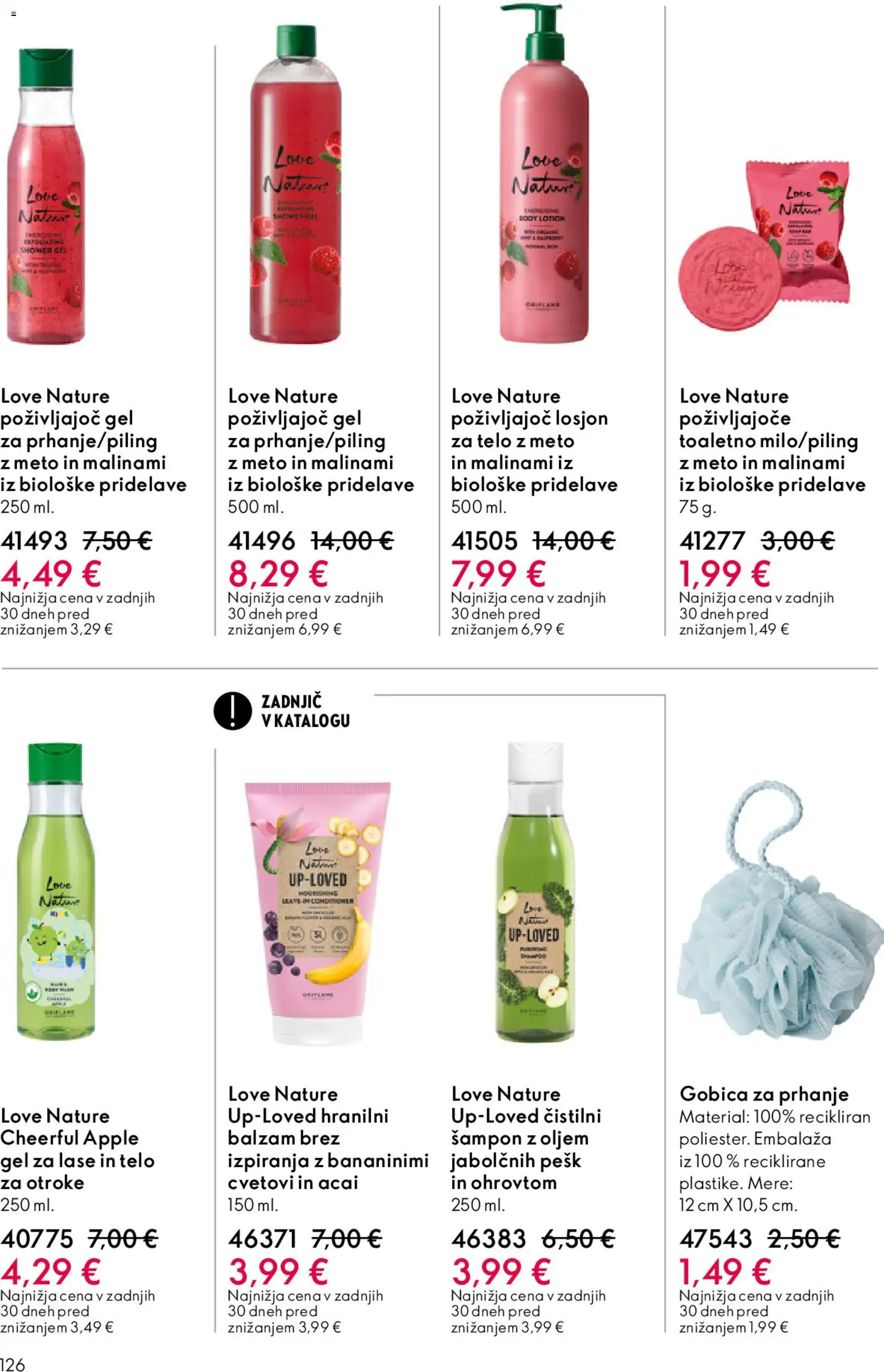Novi Oriflame katalog ponudbe – veljaven od 22.04.2026 | Stran: 126 | Izdelki: Gobica, Sampon