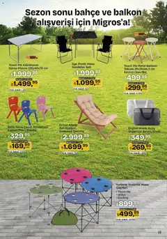 Migros Katalog - 5M Migroskop Dijital - 11.09.2025 tarihinden itibaren geçerlidir | Sayfa: 121 | Ürünler: Masa, Sandalye