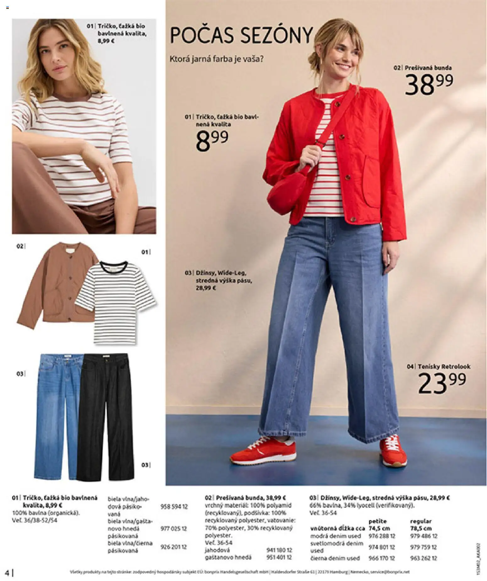 Nové Bonprix akcie – leták je platný od 20.02.2026 | Strana: 6 | Produkty: Vaňa, Bunda, Tenisky