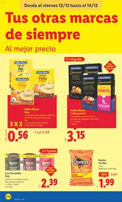 Vista previa Lidl - Canarias válido desde el 08.12.2025 | Página: 40 | Productos: Jamón, Paté, Pescado, Fideos