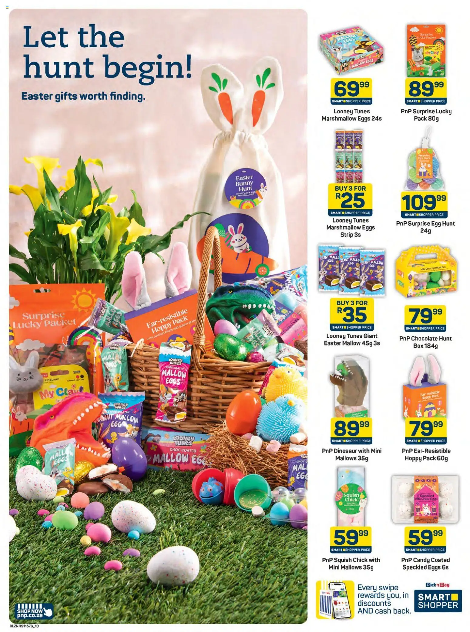 New Pick n Pay catalogue – valid from 16.03.2026 | Page: 10 | Products: Box, Milk, Eggs, Chocolate