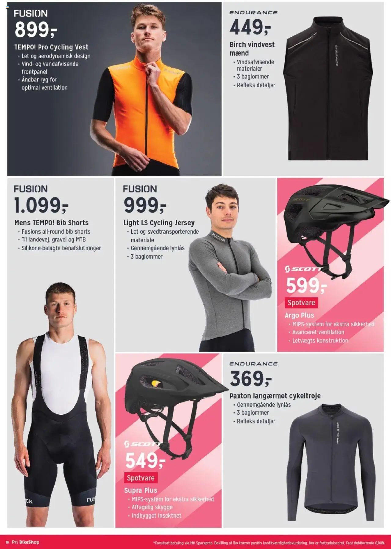 Fri BikeShop Tilbudsavis gyldig fra 28.08.2025 | Side: 18 | Produkter: Vest, Shorts