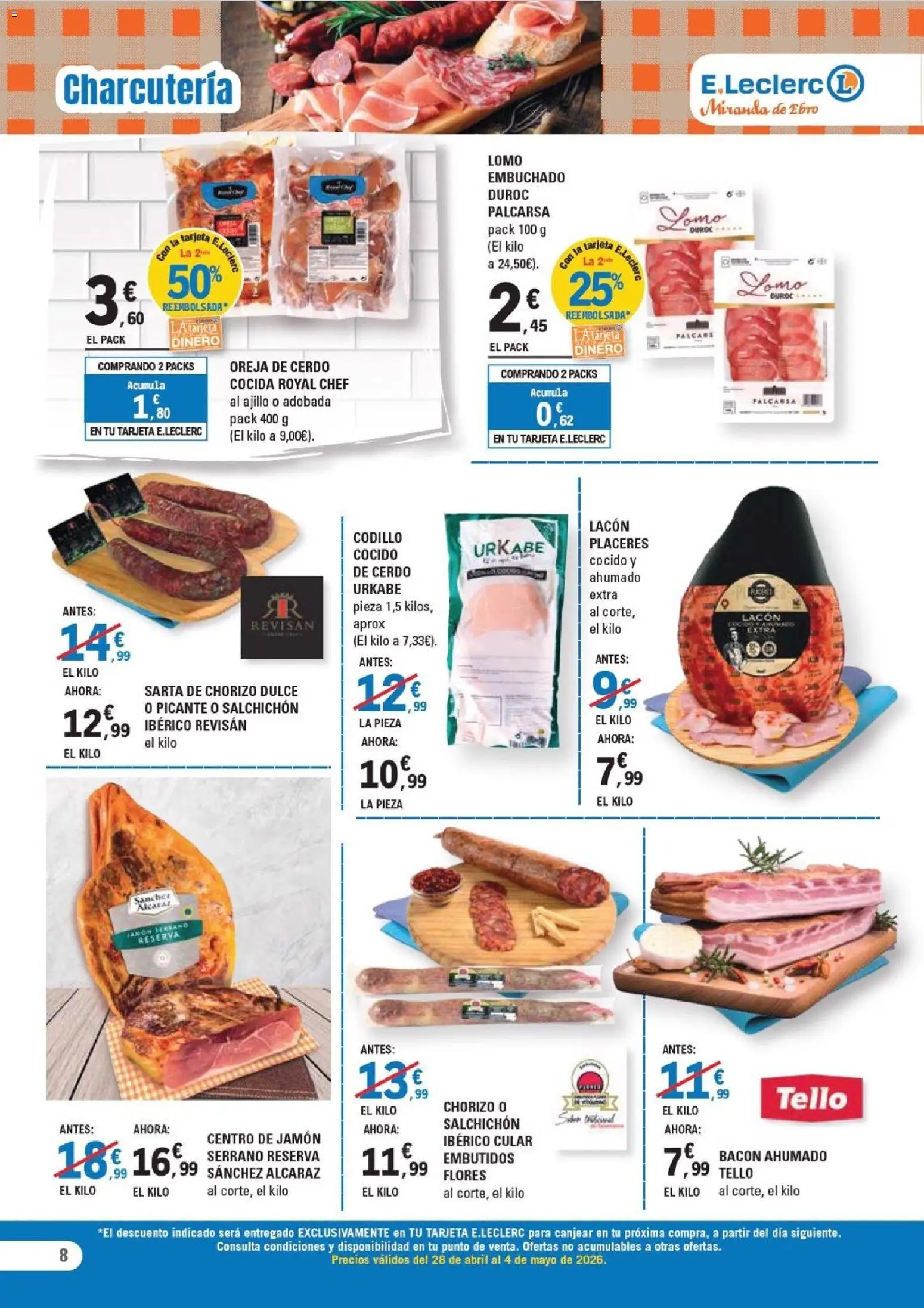 E.Leclerc Miranda de Ebro │ válido desde el 28.04.2026 | Página: 8