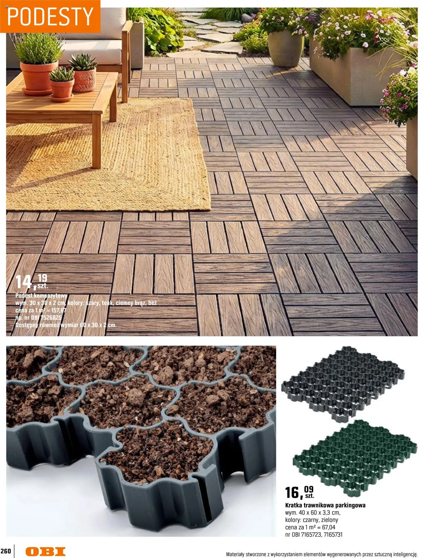 OBI gazetka - Ogród od 11.03.2026 | Strona: 260