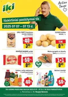 IKI leidinių peržiūra, galiojančių nuo 07.07.2025