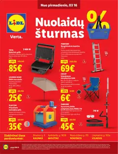 LIDL leidinys galioja nuo 16.03.2026