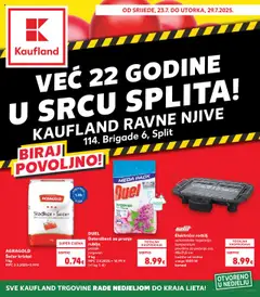 Kaufland - Split-Ravne njive - Pregled kataloga iz trgovine Kaufland, vrijedi od 23.07.2025