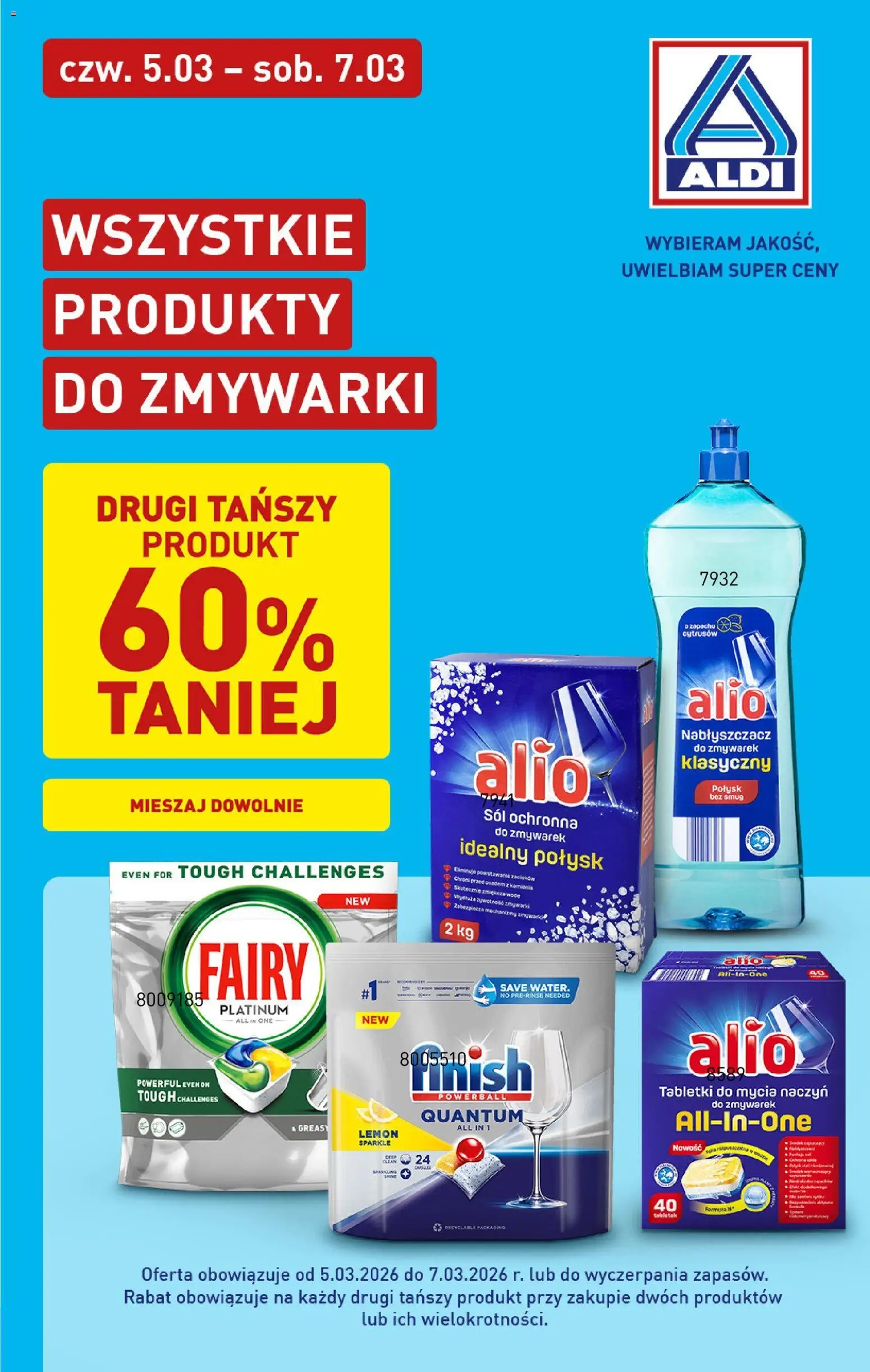 Aldi Polsko leták od 02.03.2026 | Strana: 33 | Produkty: Finish