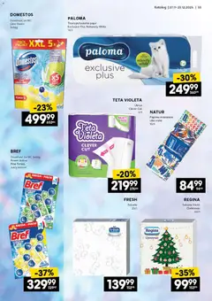 Idea katalog neprehrane - pregled Idea kataloga - važi od 27.11.2025 | Strana: 33 | Proizvode: Bref, Salvete, Ubrus, Wc
