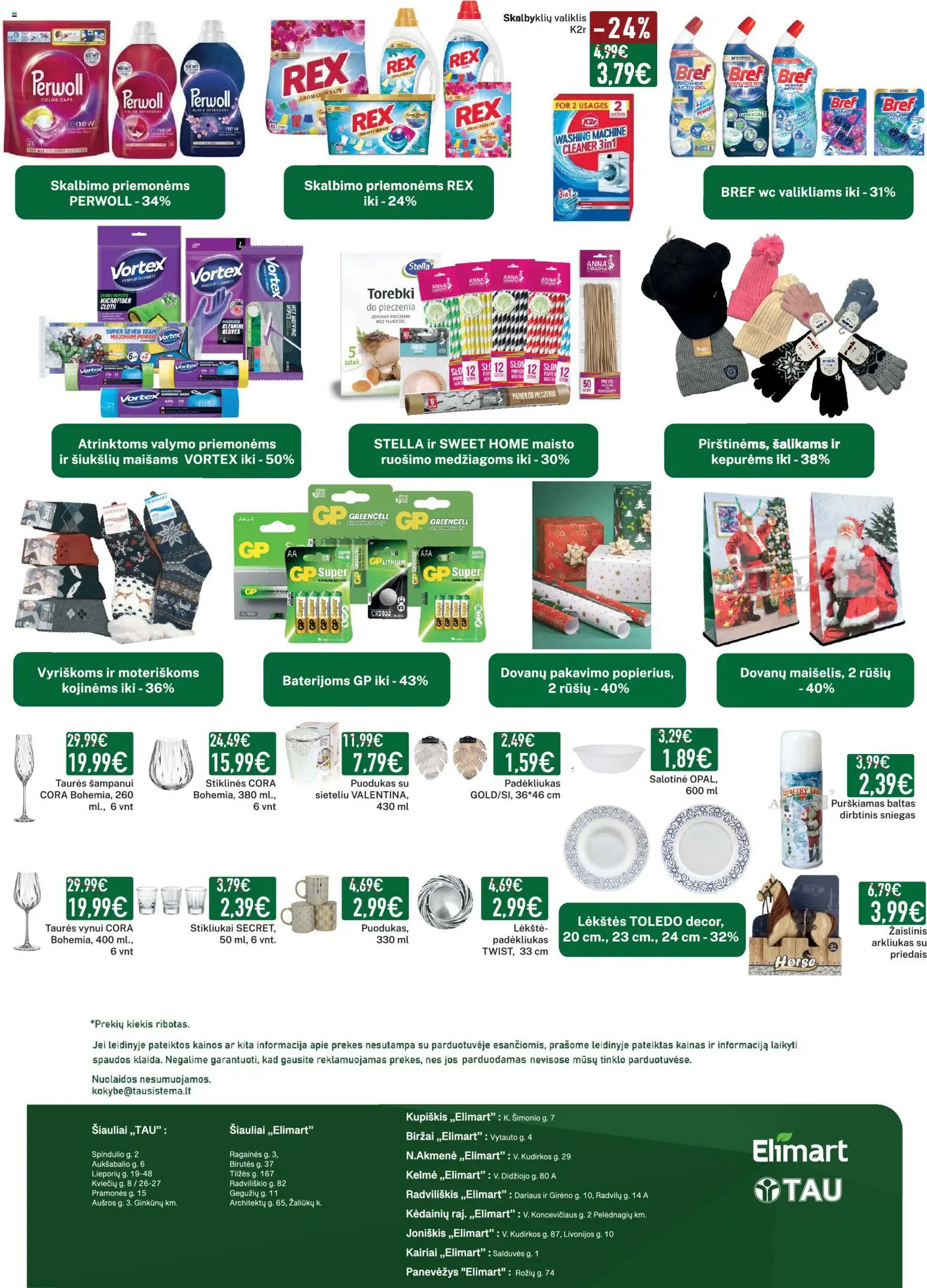 Elimart - TAU akcijos nuo 01.12.2025 | Puslapis: 16 | Prekių: Lėkštė, Wc