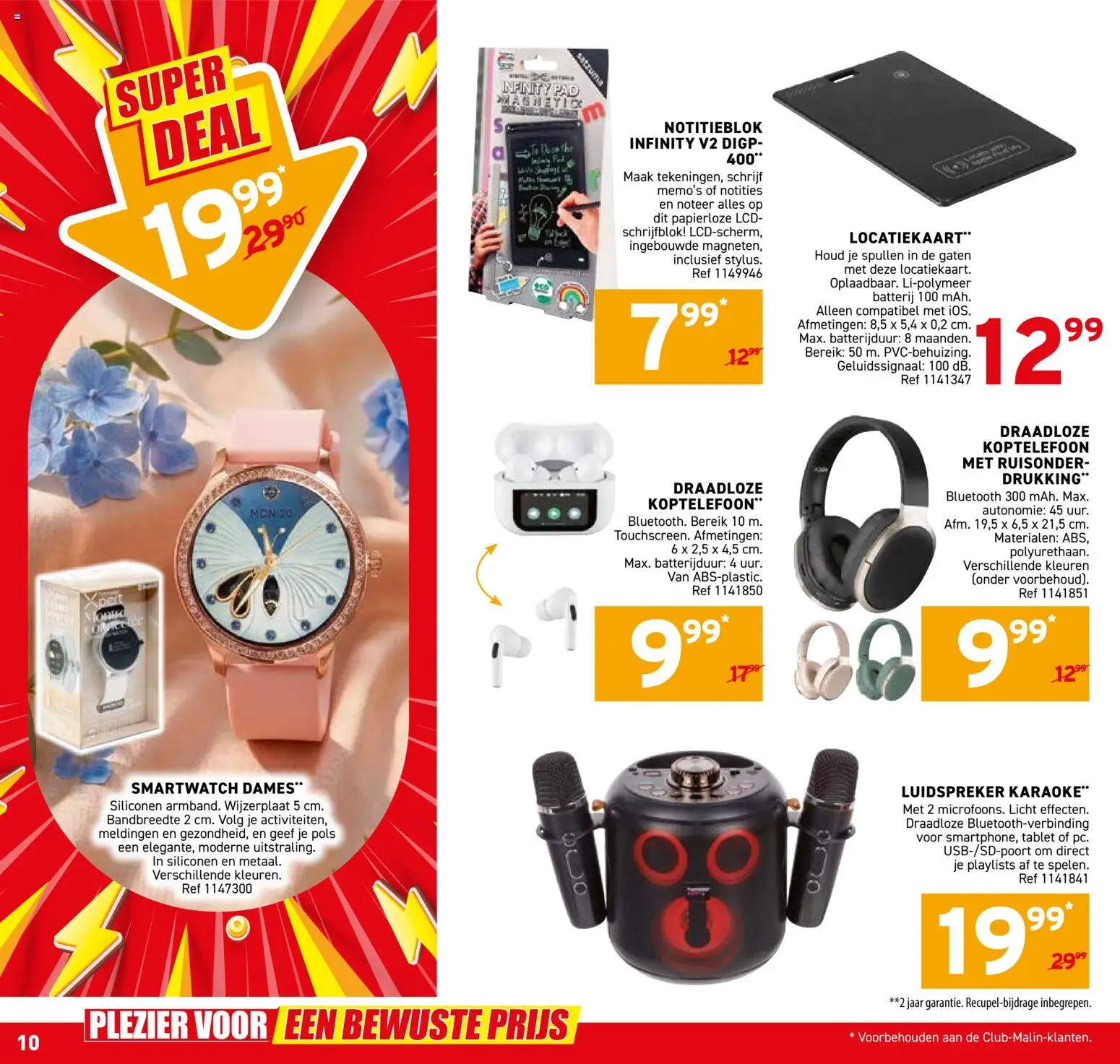 {H1} | Pagina: 10 | Producten: Tablet, Koptelefoon, Batterij, Bluetooth