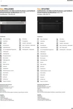 Ikea Elektrogeräte ab 10.04.2026 gültig | Seite: 21