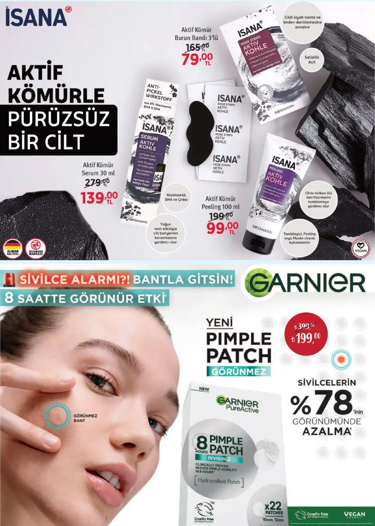 Rossmann İndirim - 01.10.2025 tarihinden itibaren geçerlidir | Sayfa: 18 | Ürünler: Maske, Peeling, Bant