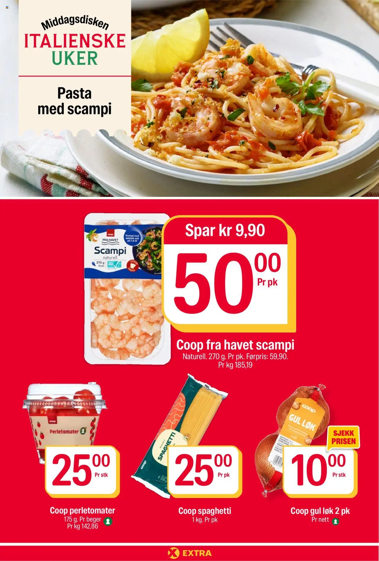  | Side: 6 | Produkter: Løk, Суміш дитяча, Тарілка, Scampi