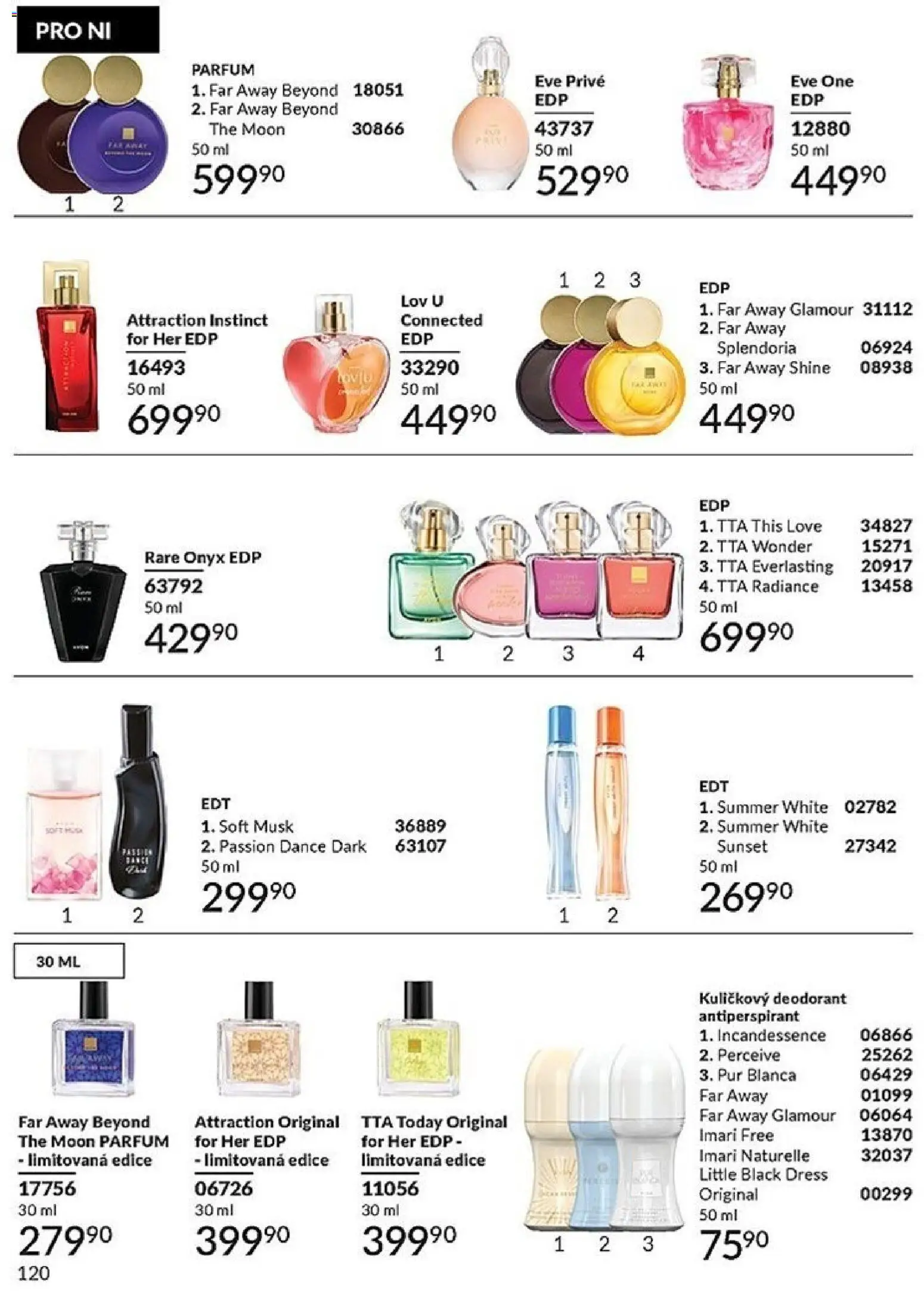 Avon Black Friday od 01.11.2025 | Strana: 120 | Produkty: Deodorant, Antiperspirant