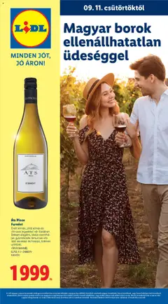 Lidl - Magyar borkatalógus - amely érvényes a következő dátumtól: 11.09.2025