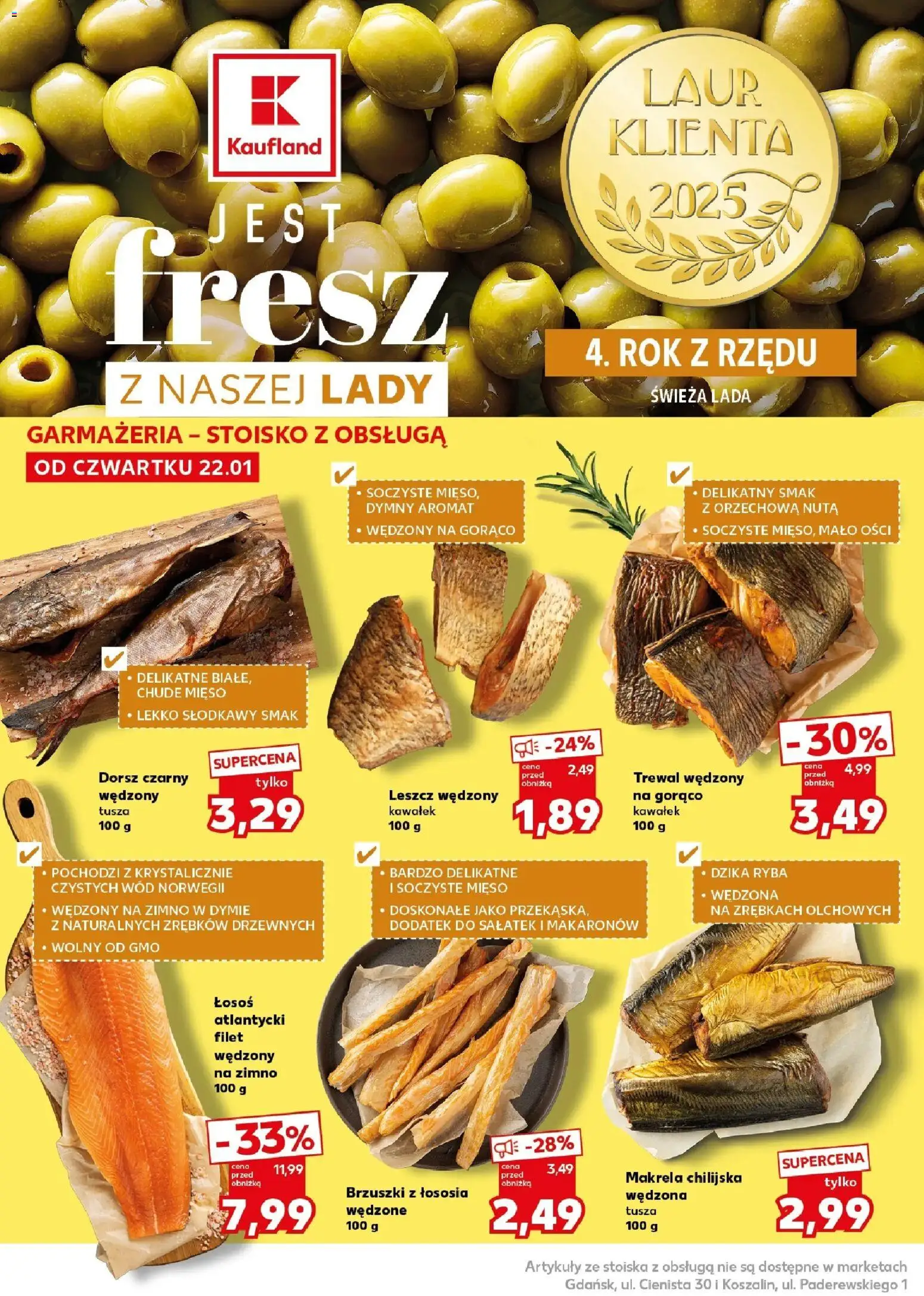 Kaufland gazetka - Super weekend od 24.01.2026 | Strona: 18 | Produkty: Mięso, Makrela, Trewal, Ryba