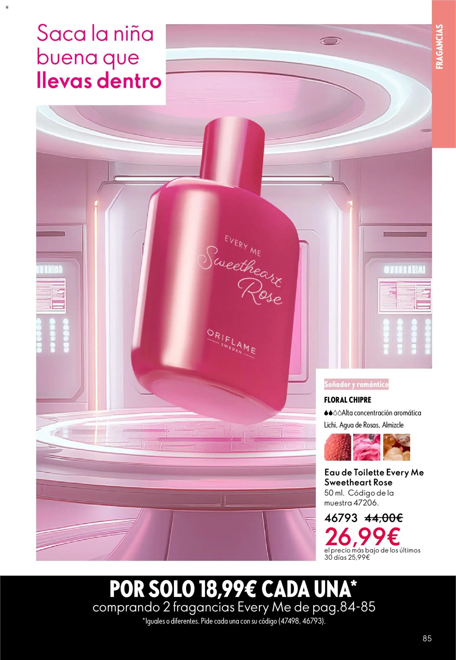 Oriflame - Catálogo Campaña 3 │ válido desde el 18.02.2026 | Página: 85 | Productos: Eau de toilette