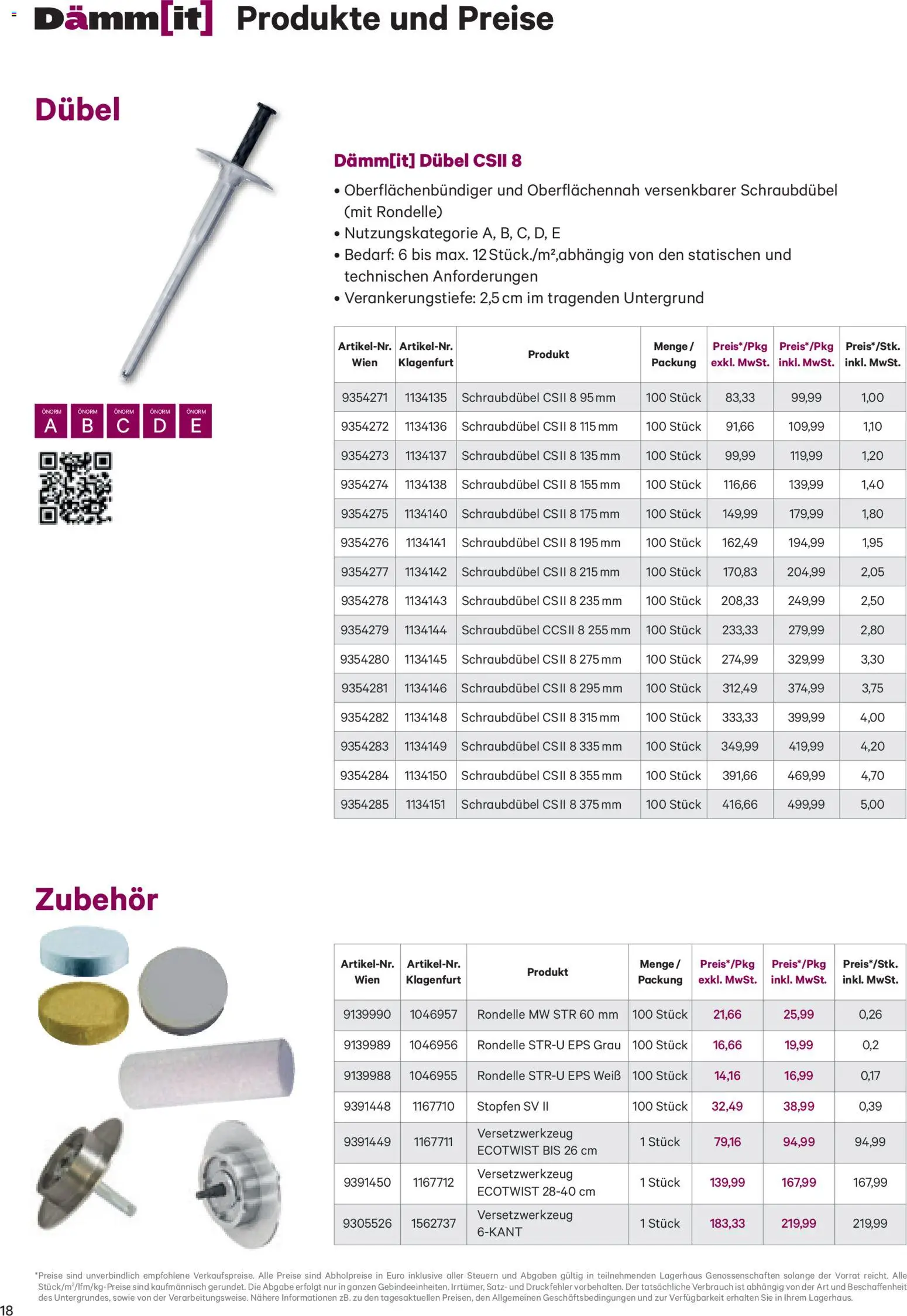 Lagerhaus Dämm[it] Folder gültig ab 02.01.2026 | Seite: 18