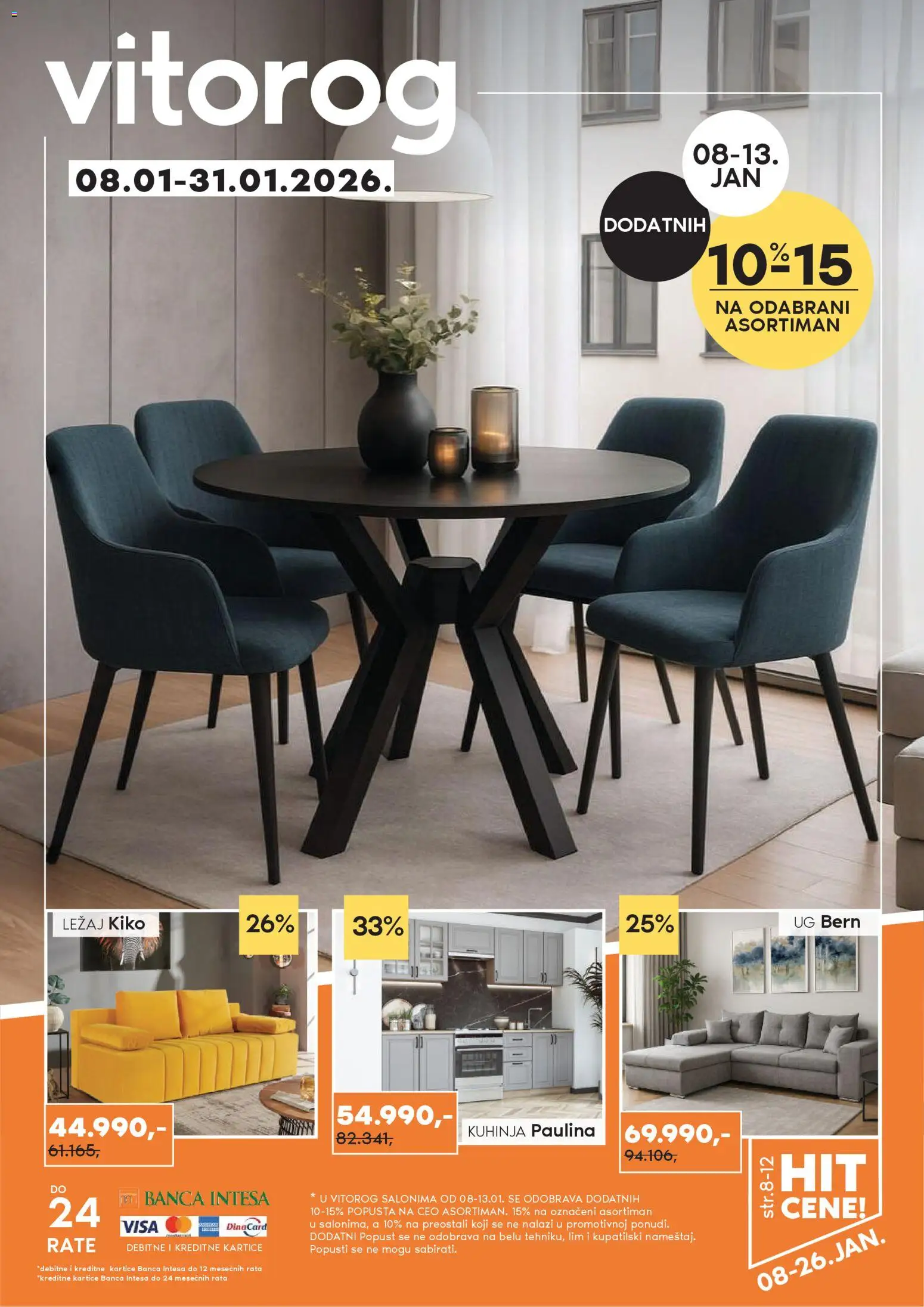 Vitorog katalog - važi od 08.01.2026 | Strana: 1 | Proizvode: Kuhinja
