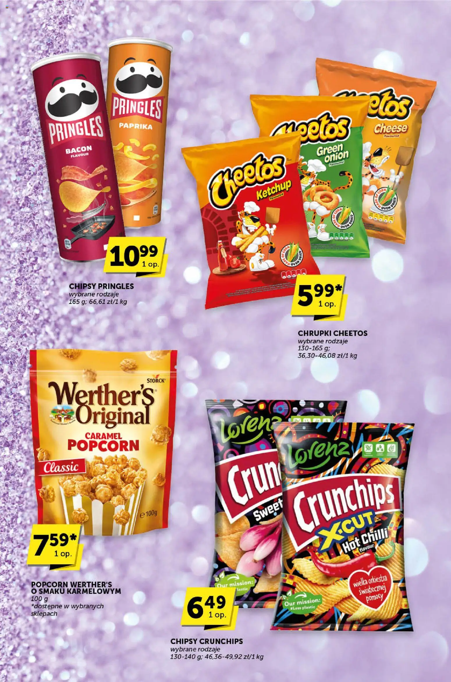 Groszek Gazetka - Katalog od 22.01.2026 | Strona: 21 | Produkty: Ketchup, Chrupki, Chipsy pringles, Pringles