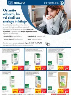 Spar katalog akcije – veljaven od 03.12.2025 | Stran: 9 | Izdelki: Limeta, Prehranska dopolnila