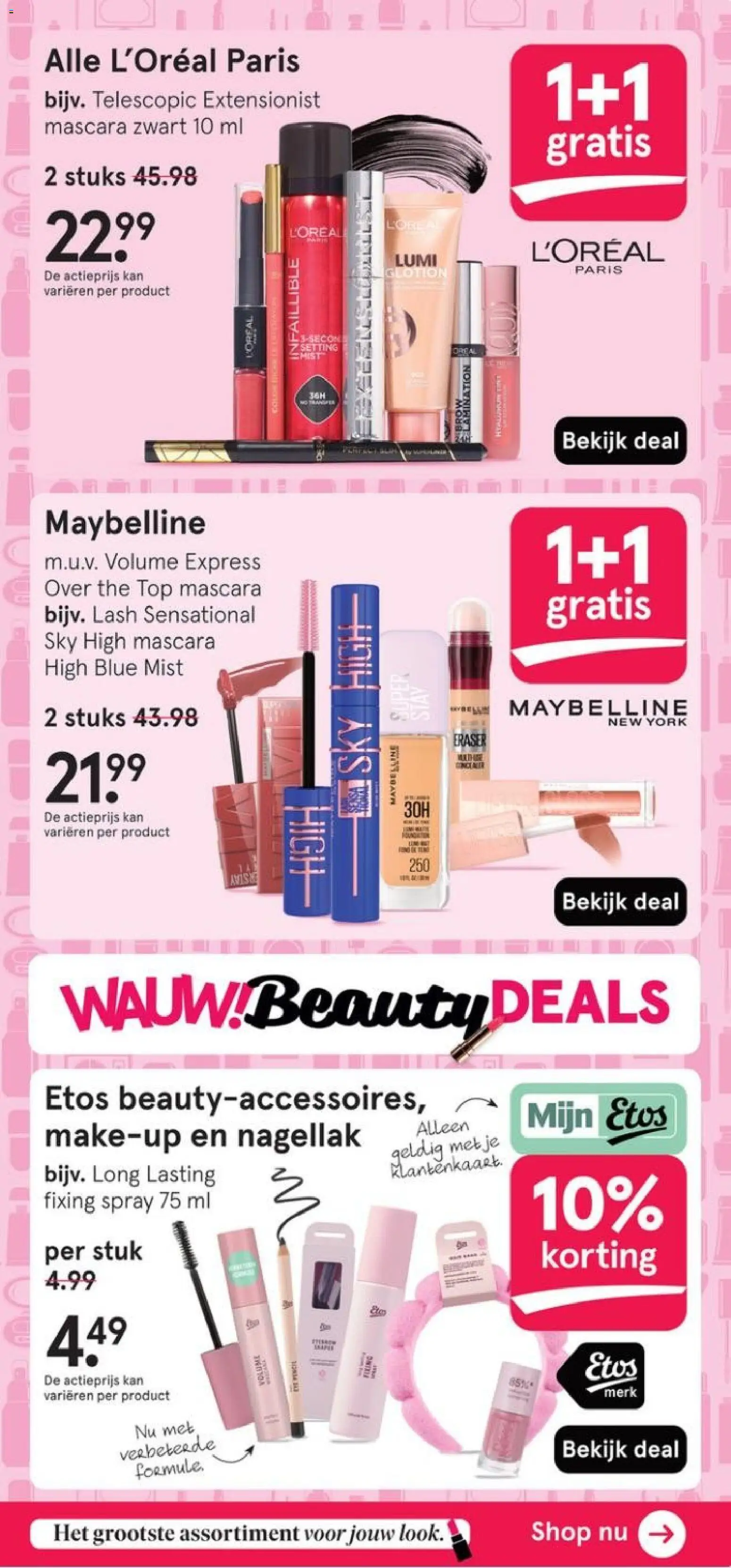 {H1} | Pagina: 11 | Producten: Kan, Mascara, Nagellak