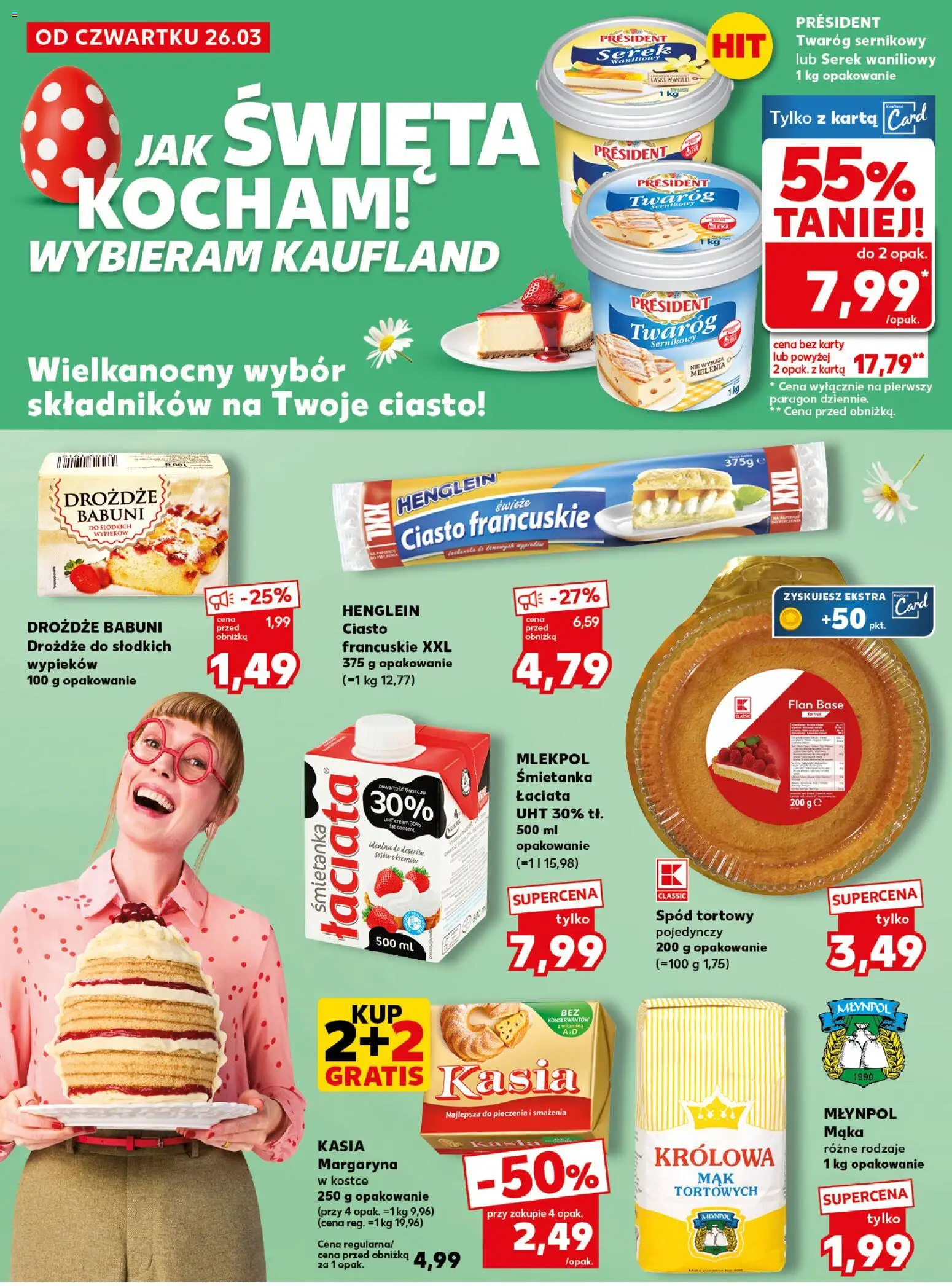 Kaufland Polsko leták - Mocny start od 30.03.2026 | Strana: 12 | Produkty: Karty
