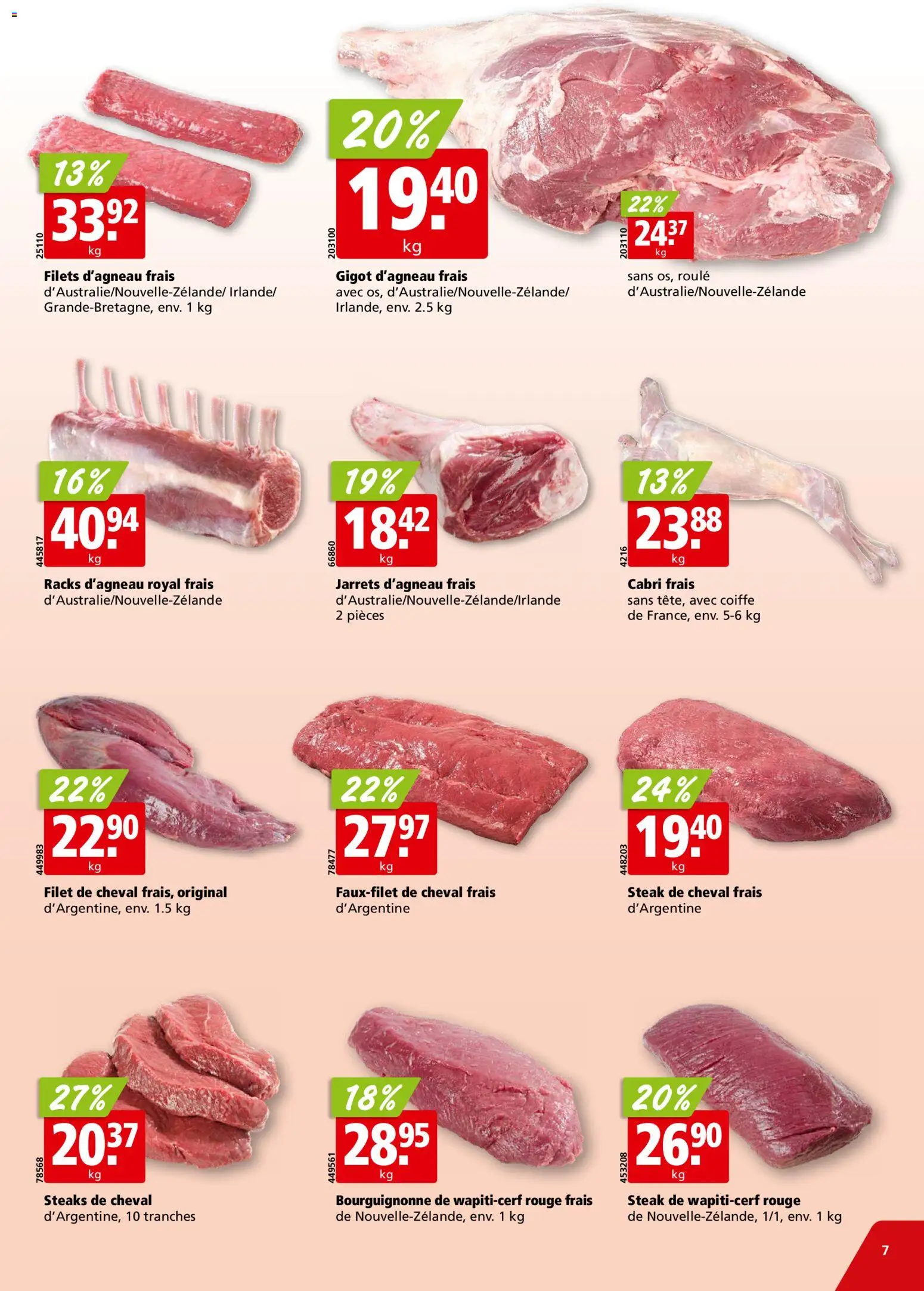 Aligro Aktionen Chavannes, Matran, Genève, Sion – gültig ab 23.02.2026 | Seite: 7 | Produkte: Rouge