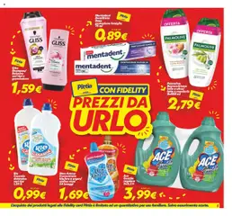 Volantino SuperConveniente del 12.09.2025 | Pagina: 5 | Prodotti: Illuminante, Shampoo, Ammorbidente, Latte idratante