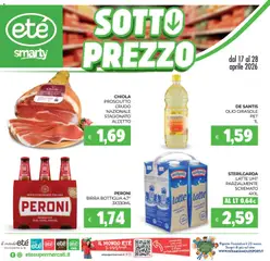 Anteprima del volantino Eté volantino Smarty valido a partire dal 17.04.2026