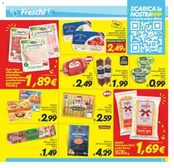 Volantino SuperConveniente del 24.07.2025 | Pagina: 5 | Prodotti: Prosciutto, Pasta, Spinaci, Vaschette