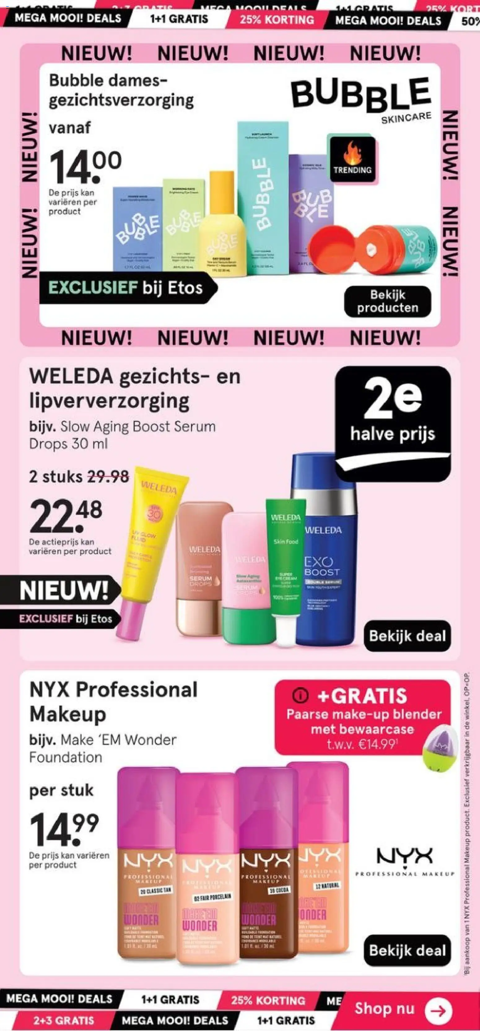 {H1} | Pagina: 20 | Producten: Foundation, Kan, Blender, Boost