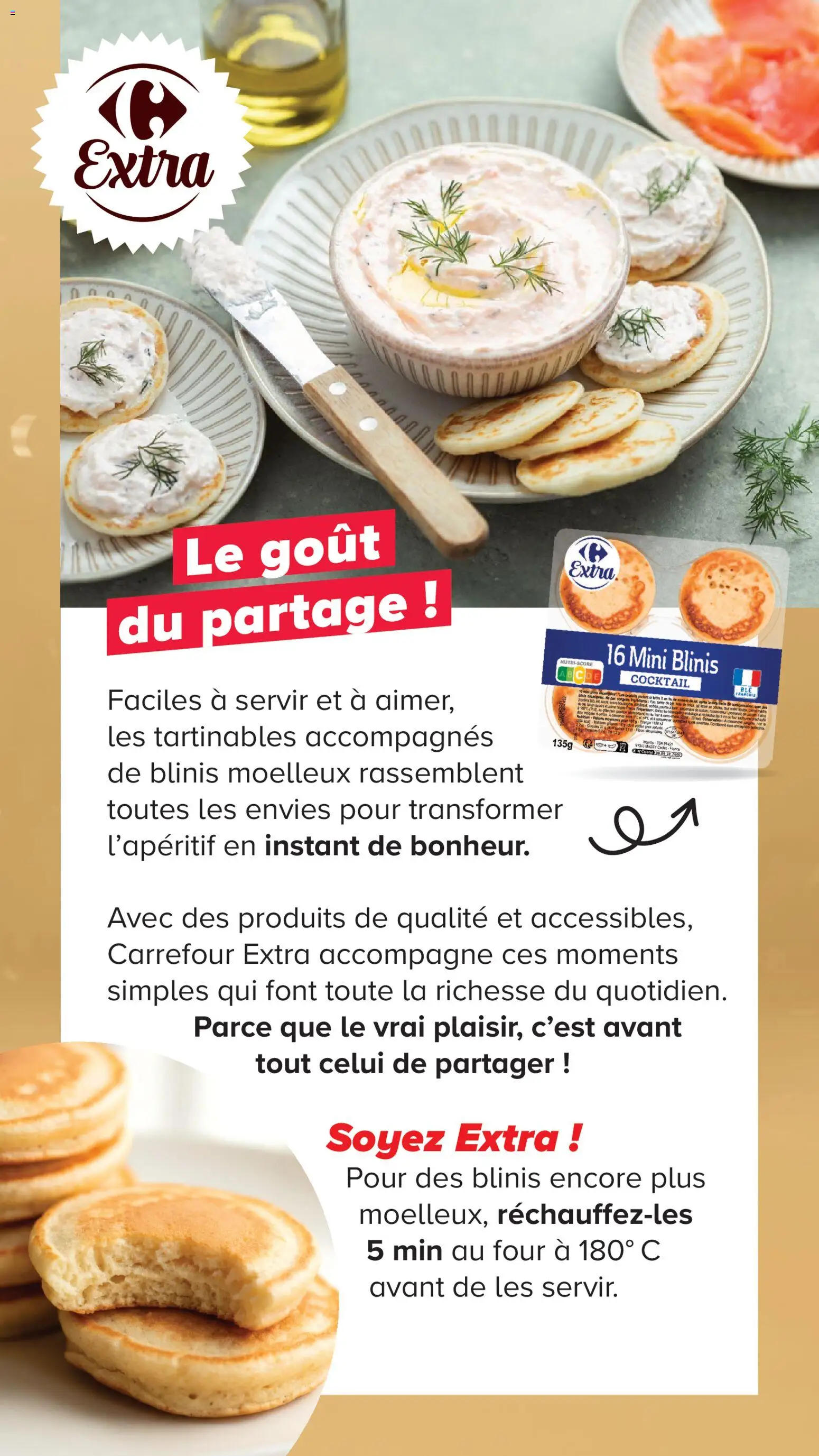 {H1} | Page: 11 | Produits: Four, Blinis