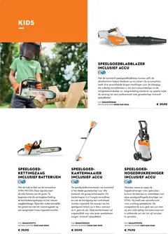 Aveve Gids tuinmachines - Voorbeeld van een folder van Aveve, geldig van 01.03.2026 | Pagina: 58 | Producten: Geluid, Sandwich, Ketting, Batterijen