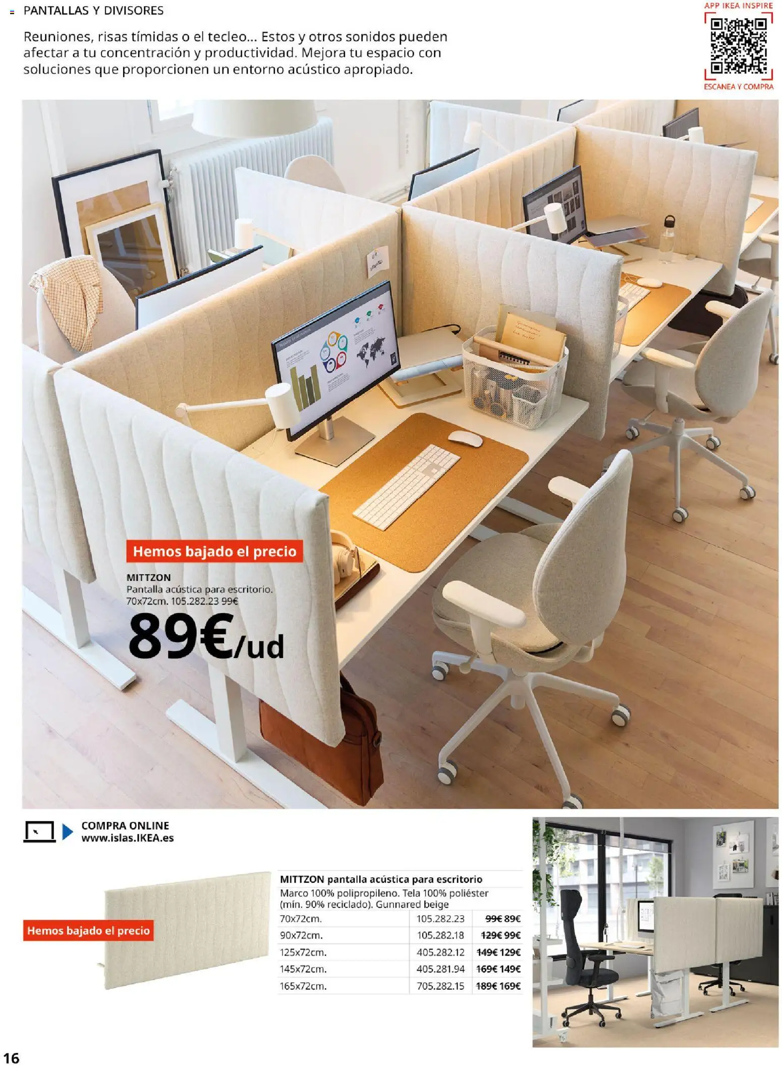 Catálogo IKEA Oficina profesional │ válido desde el 02.12.2025 | Página: 16 | Productos: Marco